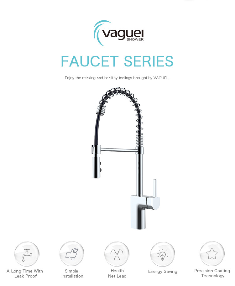Stainless steel mixer sink water tap kitchen