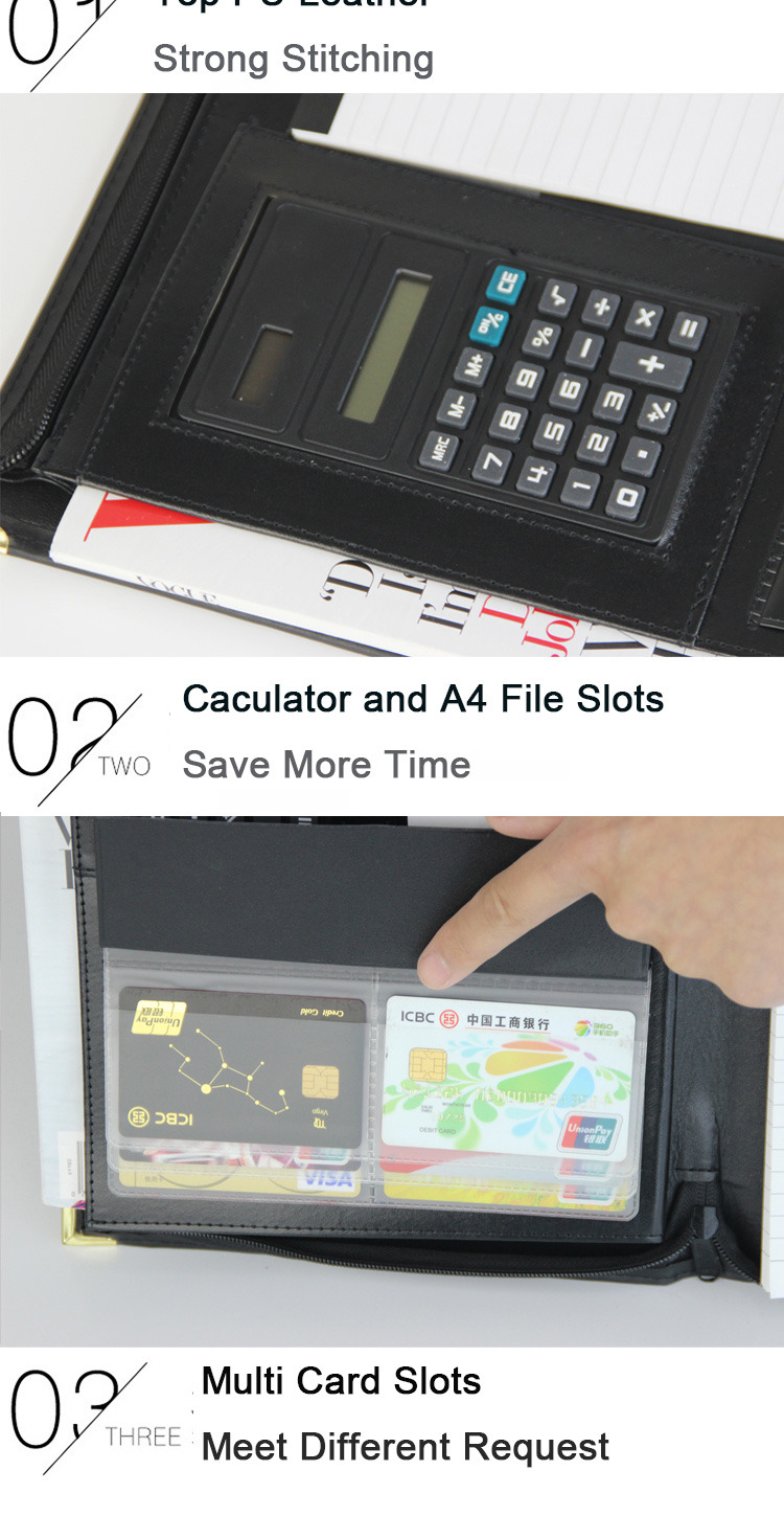 a4 portfolio file folder