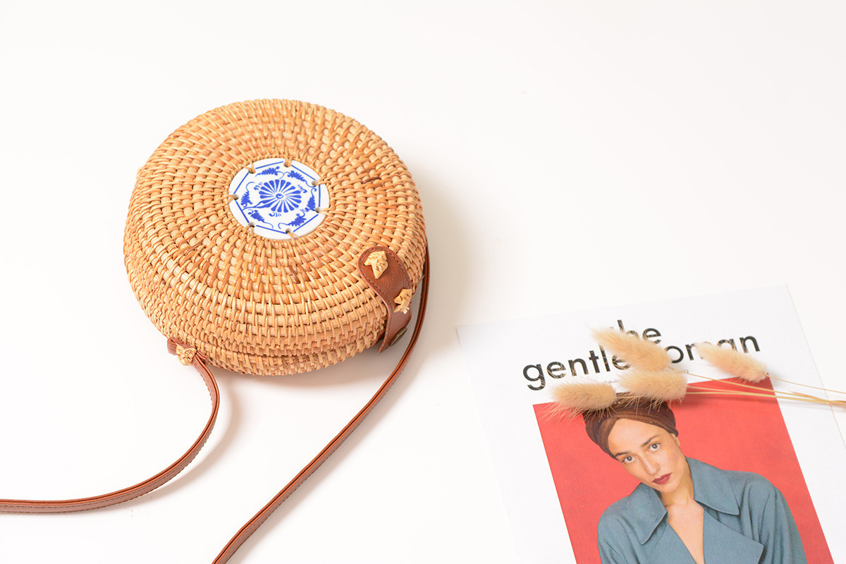 Hot sale handmade rattan bag