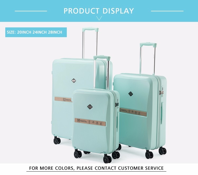 BUBULE Cool Design PP Carry On Wheeled Cabin Luggage Bag Travel Luggage