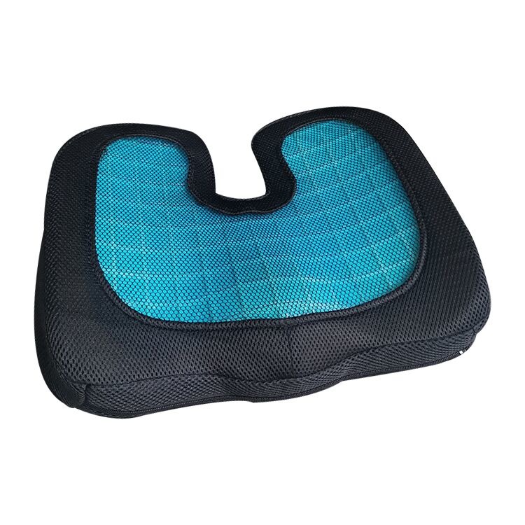 Leather Waterproof Car Seat Protector Cushion Memory Sponge Gel Pad Universal Car Seat