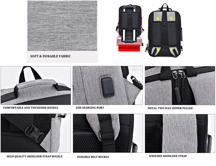 USB backpack