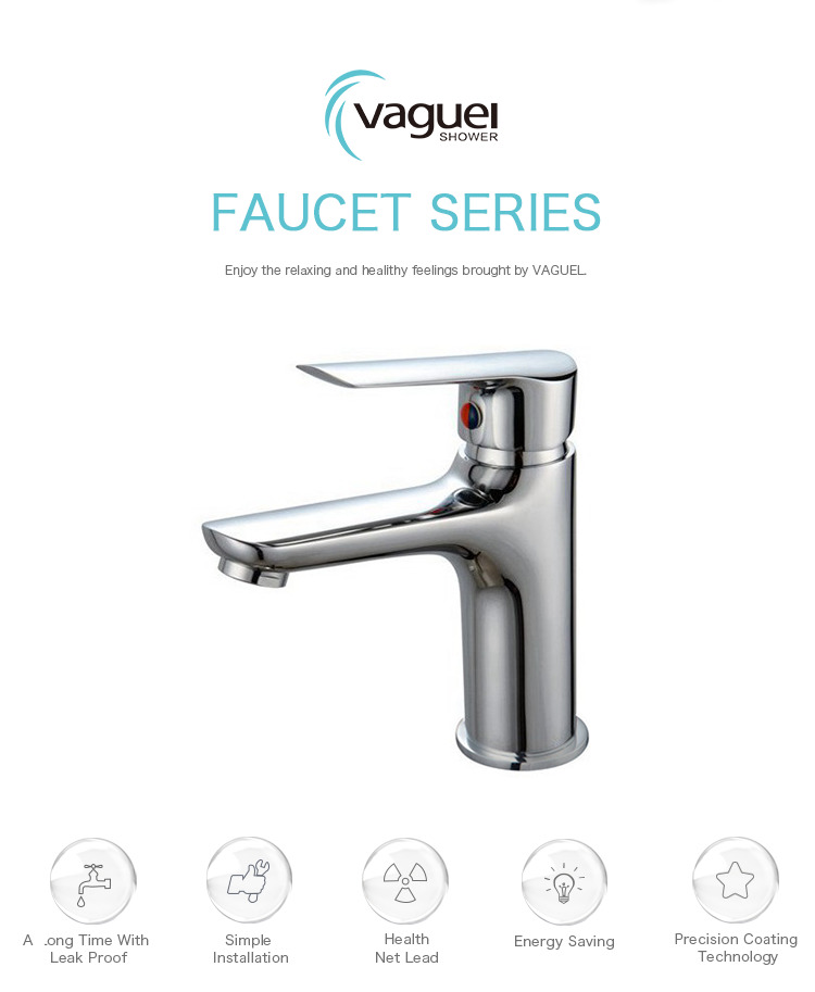 Quality assurance deck mounted modern wash basin faucet tap