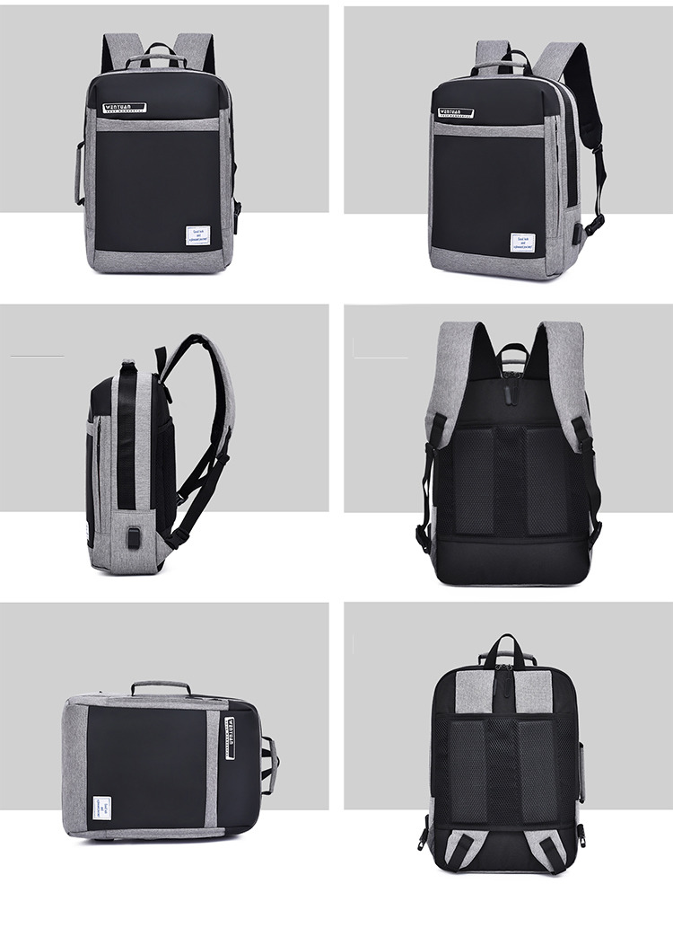 USB laptop backpack