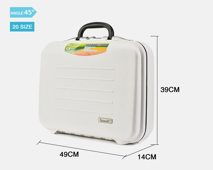 BUBULE Custom Logo Business Waterproof 20 Inch Man Briefcase