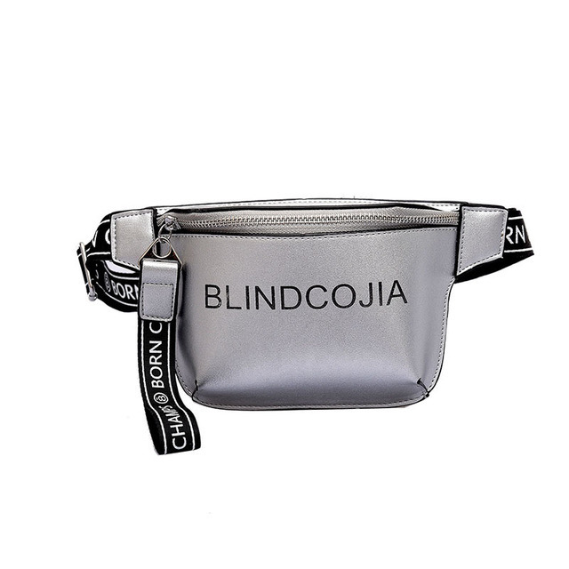design fashion custom PU waist belt bag leather waist bag