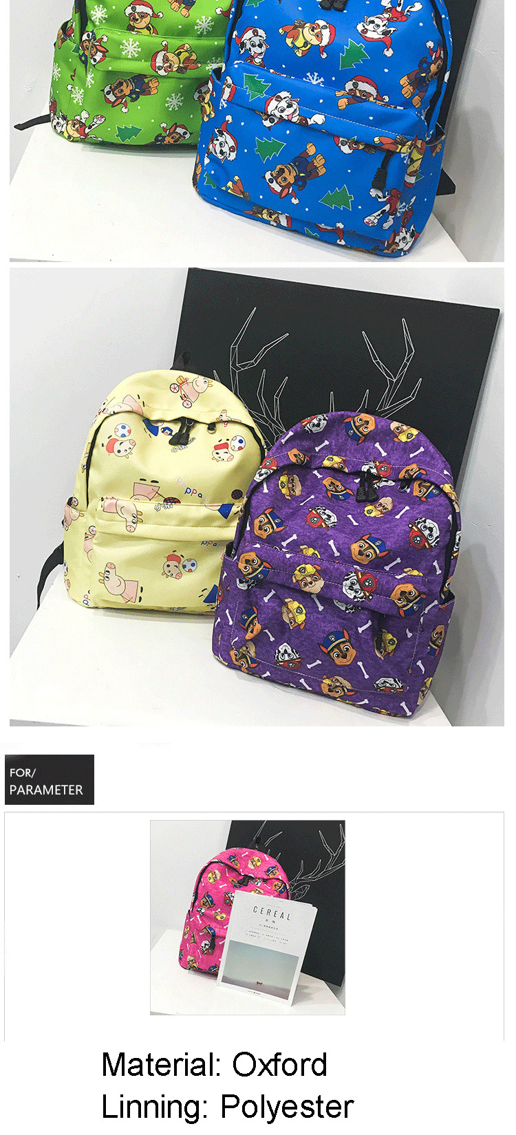 custom printing backpack
