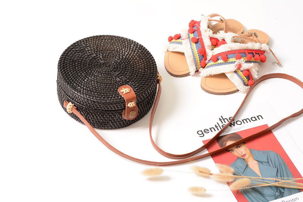 127th Canton Fair hot sale new style rattan bag