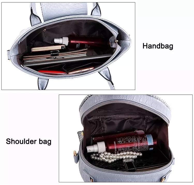 2020 Canton Fair popular women's handbags set 6 in 1 set bags