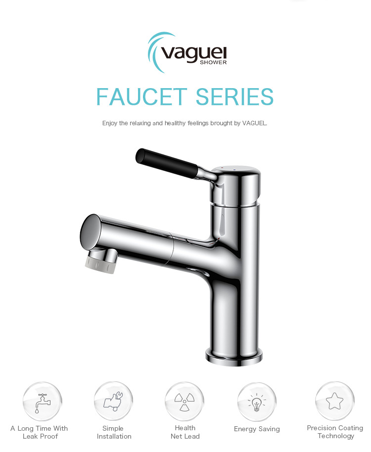 China manufacturer brass body basin sink faucet