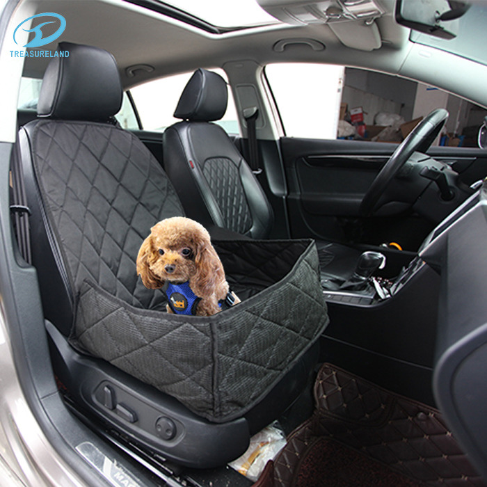 Functional Front Protector Hammock Car Seat Cover For Dogs