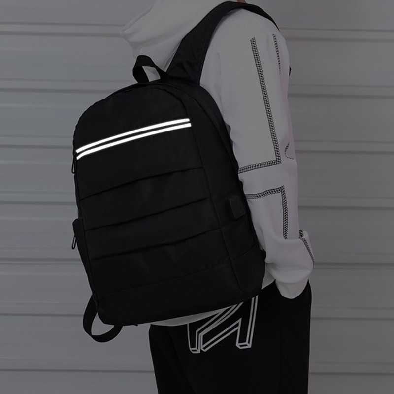 men travel backpack