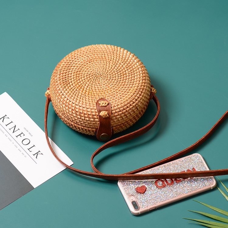 canton fair rattan bag straw bag