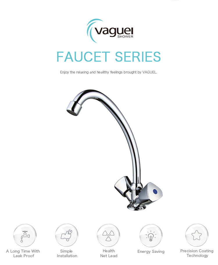 China sanitary ware hot cold kitchen faucet