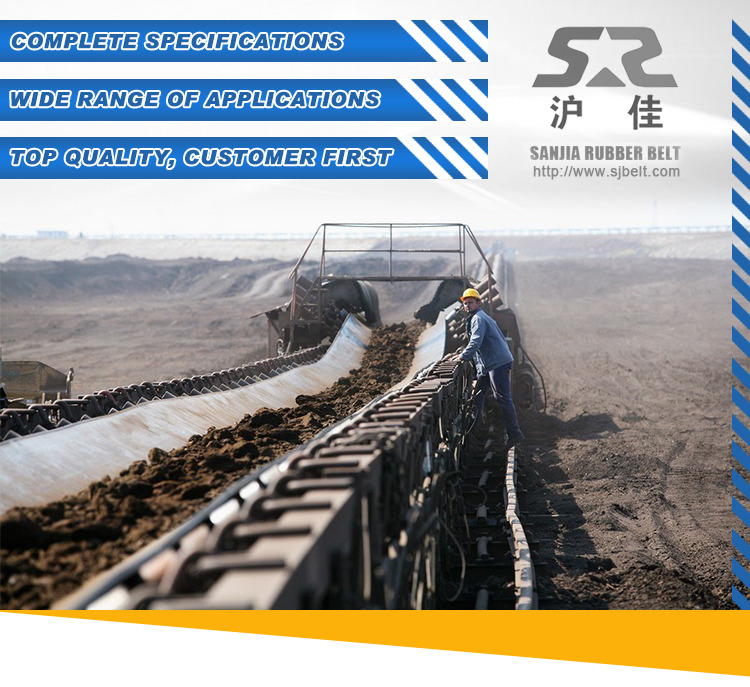 Supply kinds of Rubber Conveyor Belt heat and oil resistant