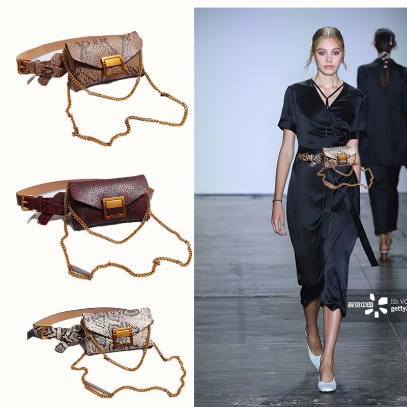 leather waist bag