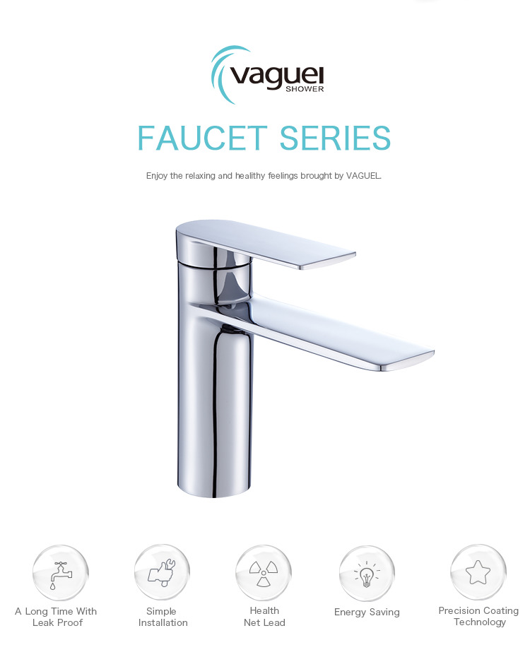 Modern design high quality bathroom basin water taps