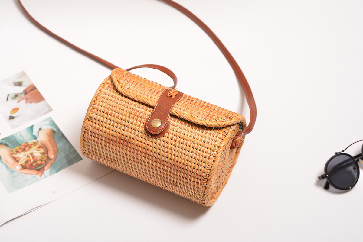 2020 new arrival natural woven bag rattan bag