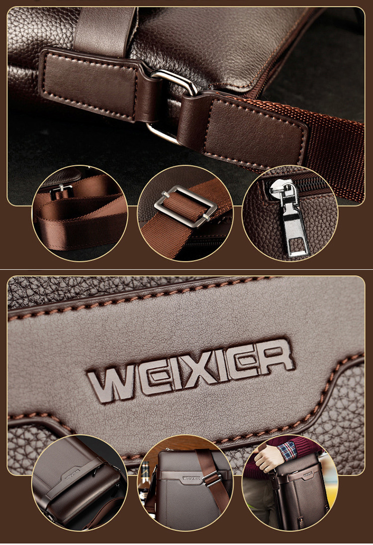 PU messenger bags