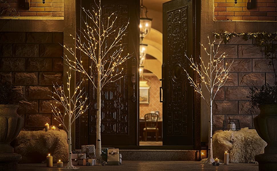 artificial tree outside
