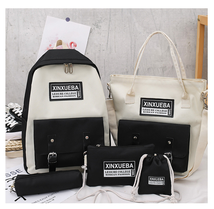 5 pcs backpack set