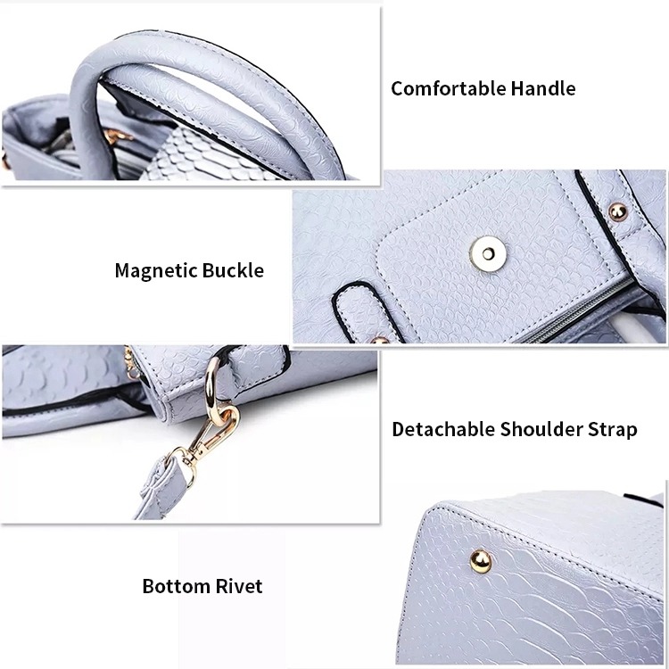 2020 Canton Fair popular women's handbags set 6 in 1 set bags