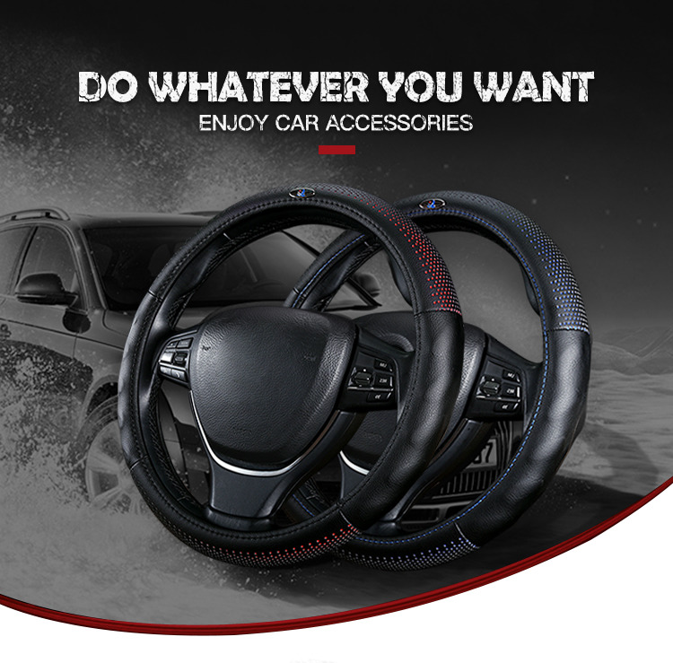Custom design car steering wheel cover wholesale