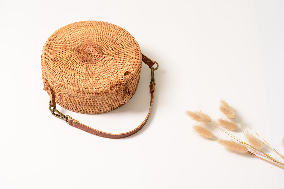 2020 Canton Fair Summer beach rattan bag