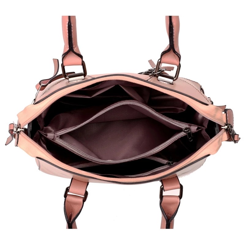 2020 Canton Fair wholesale Pu shoulder bag set women clutch purse 4pcs handbags set