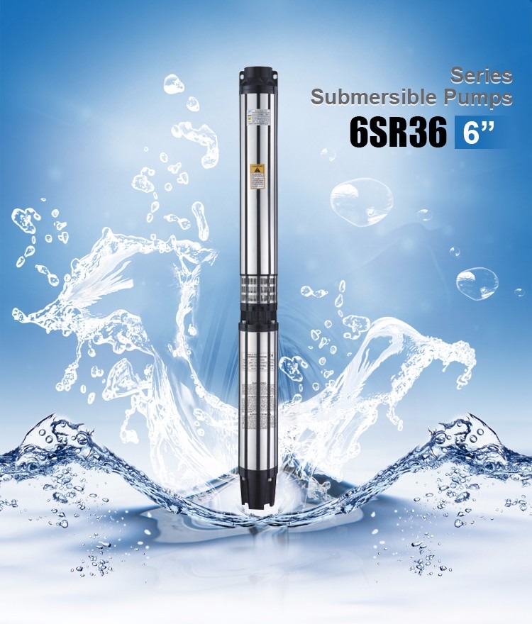 6 inch 6SR36 High performance For Sale submersible pump pool