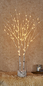 Branch Lights White Birch 2Pack