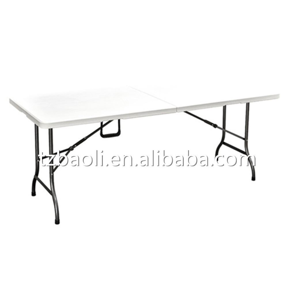 Hot Selling 6 Feet HDPE Portable Plastic Folding Picnic Garden Party Tables