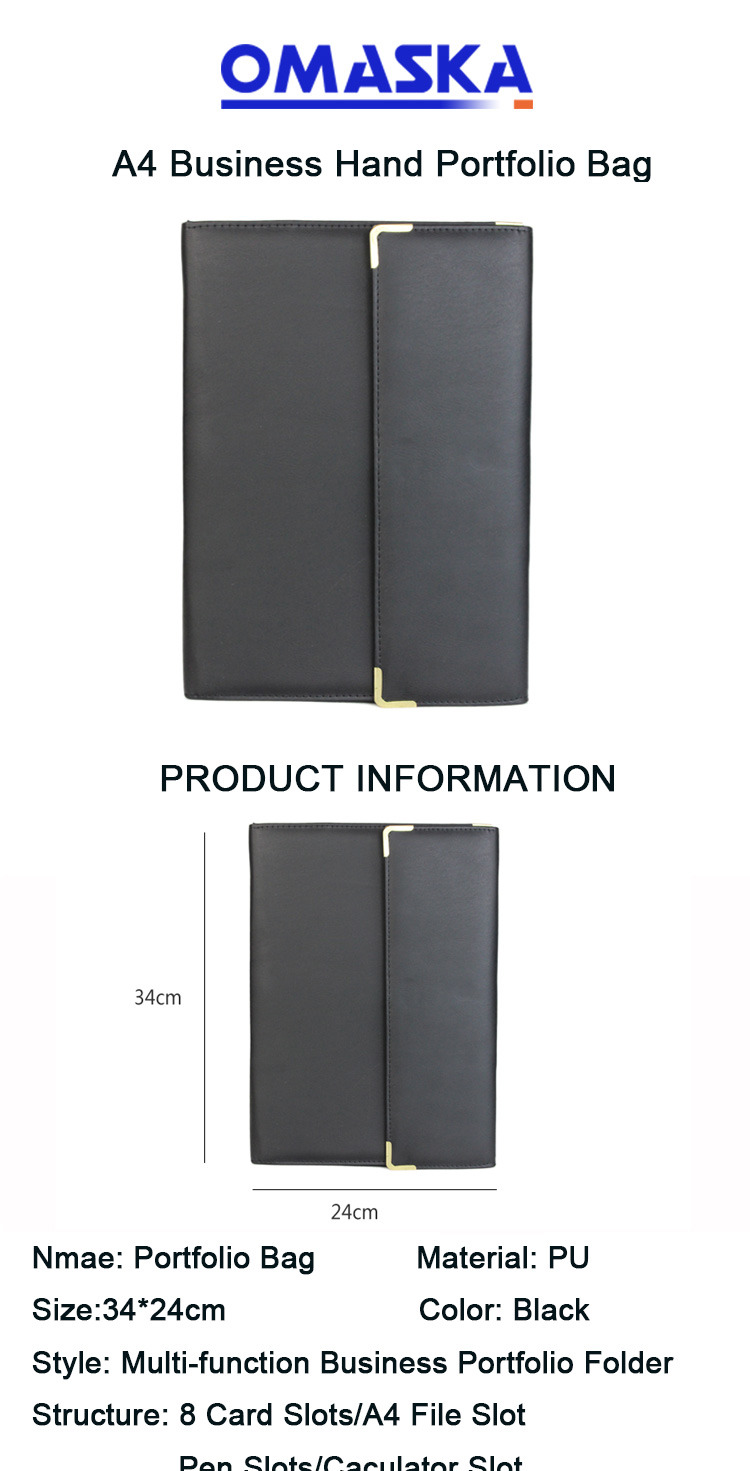 a4 portfolio file folder